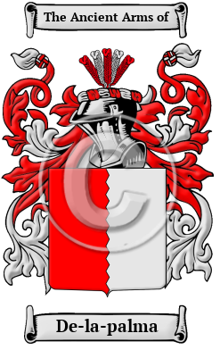 De-la-palma Family Crest Download (JPG) Heritage Series - 300 DPI
