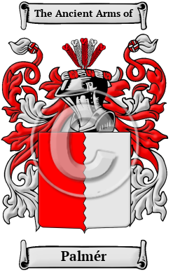 Palmér Family Crest Download (JPG) Heritage Series - 300 DPI