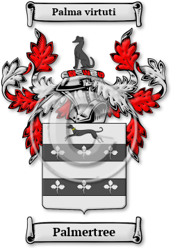 Palmertree Family Crest Download (JPG) Legacy Series - 600 DPI