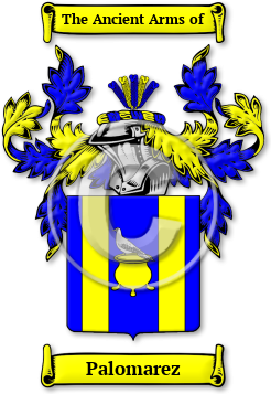 Palomarez Family Crest Download (jpg) Legacy Series - 150 DPI