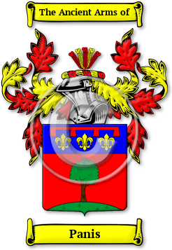 Panis Family Crest Download (JPG) Legacy Series - 300 DPI