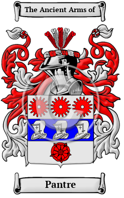 Pantre Family Crest Download (JPG) Heritage Series - 600 DPI