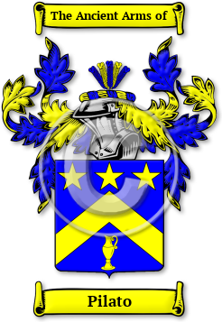 Pilato Family Crest Download (jpg) Legacy Series - 150 DPI