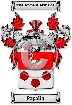 Papalia Family Crest Download (JPG) Legacy Series - 600 DPI