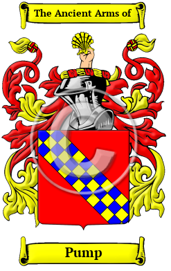 Pump Family Crest Download (JPG) Heritage Series - 600 DPI