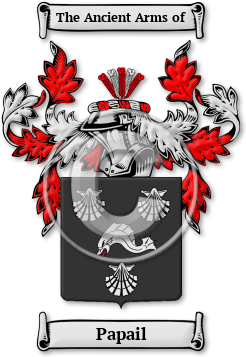 Papail Family Crest Download (jpg) Legacy Series - 150 DPI
