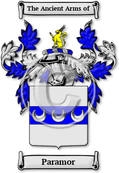 Paramor Family Crest Download (jpg) Legacy Series - 150 DPI