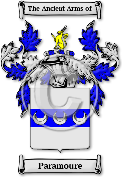 Paramoure Family Crest Download (JPG) Legacy Series - 600 DPI
