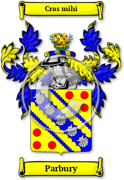 Parbury Family Crest Download (jpg) Legacy Series - 150 DPI