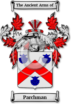 Parchman Family Crest Download (JPG) Legacy Series - 600 DPI