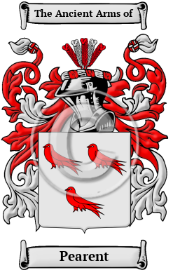 Pearent Family Crest Download (JPG) Heritage Series - 300 DPI