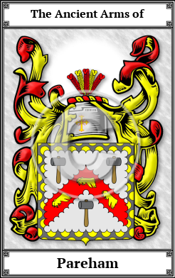 Pareham Family Crest Download (JPG)  Book Plated - 150 DPI
