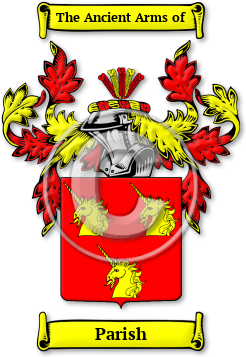 Parish Family Crest Download (jpg) Legacy Series - 150 DPI