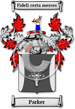 Parker Family Crest Download (JPG) Legacy Series - 600 DPI
