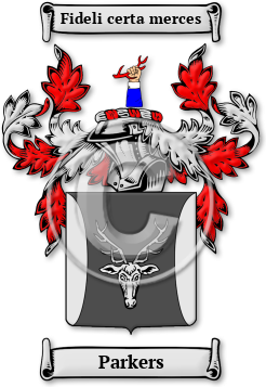 Parkers Family Crest Download (JPG) Legacy Series - 600 DPI