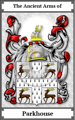 Parkhouse Family Crest Download (JPG)  Book Plated - 150 DPI