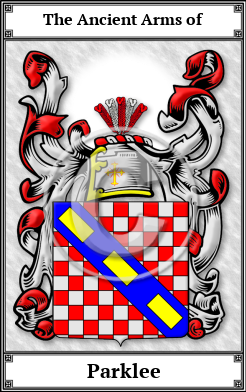 Parklee Family Crest Download (JPG)  Book Plated - 150 DPI