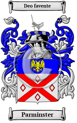 Parminster Family Crest/Coat of Arms
