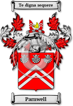 Parnwell Family Crest Download (jpg) Legacy Series - 150 DPI