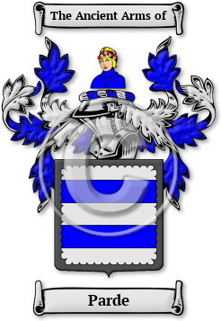 Parde Family Crest Download (jpg) Legacy Series - 150 DPI