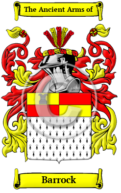 Barrock Family Crest/Coat of Arms