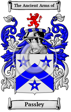 Passley Family Crest/Coat of Arms
