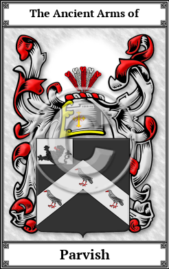 Parvish Family Crest Download (JPG)  Book Plated - 150 DPI