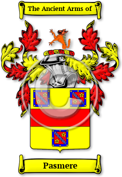 Pasmere Family Crest Download (JPG) Legacy Series - 600 DPI