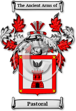 Pastoral Family Crest Download (jpg) Legacy Series - 150 DPI
