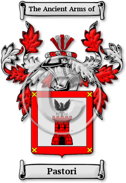 Pastori Family Crest Download (JPG) Legacy Series - 600 DPI