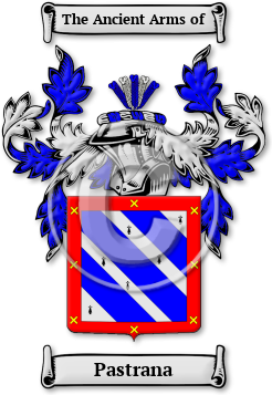 Pastrana Family Crest Download (jpg) Legacy Series - 150 DPI