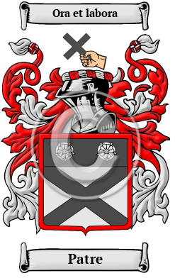 Patre Family Crest Download (JPG) Heritage Series - 600 DPI