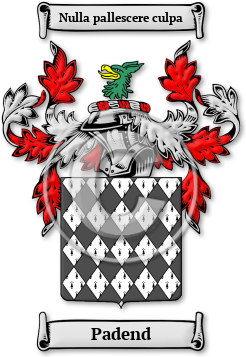 Padend Family Crest Download (JPG) Legacy Series - 600 DPI