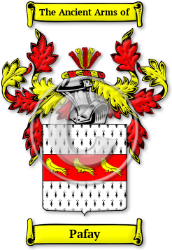 Pafay Family Crest Download (jpg) Legacy Series - 150 DPI