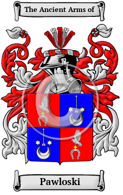 Pawloski Family Crest Download (JPG) Heritage Series - 600 DPI