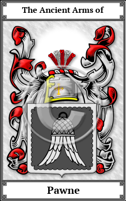 Pawne Family Crest Download (JPG) Book Plated - 600 DPI