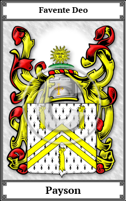 Payson Family Crest Download (JPG)  Book Plated - 150 DPI