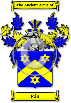 Pán Family Crest Download (jpg) Legacy Series - 150 DPI