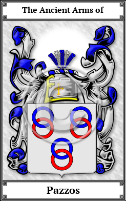 Pazzos Family Crest Download (JPG)  Book Plated - 150 DPI