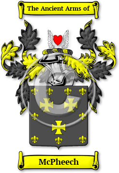 McPheech Family Crest Download (jpg) Legacy Series - 150 DPI