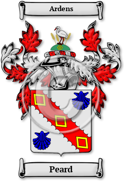 Peard Family Crest Download (JPG) Legacy Series - 600 DPI