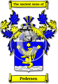 Pedersen Family Crest Download (JPG) Legacy Series - 600 DPI