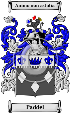 Paddel Family Crest Download (JPG) Heritage Series - 600 DPI