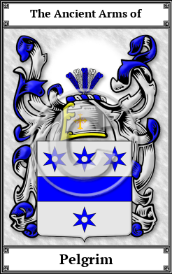 Pelgrim Family Crest Download (JPG)  Book Plated - 150 DPI