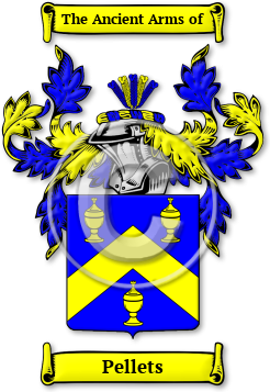 Pellets Family Crest Download (JPG) Legacy Series - 300 DPI