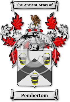 Pembertom Family Crest Download (jpg) Legacy Series - 150 DPI