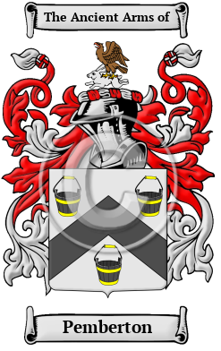 Pemberton Family Crest Download (JPG) Heritage Series - 600 DPI