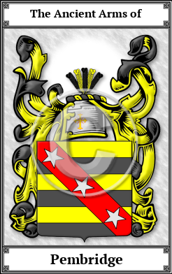Pembridge Family Crest Download (JPG)  Book Plated - 150 DPI