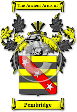Pembridge Family Crest Download (jpg) Legacy Series - 150 DPI