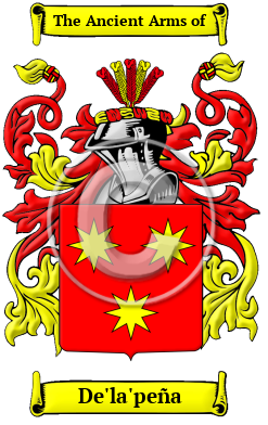 De'la'peña Family Crest/Coat of Arms